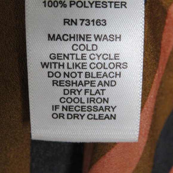 Melissa Page* Women's Tunic Button Down Straight Hem V-Neck Blouse~ Size‎ S/M - Picture 4 of 12